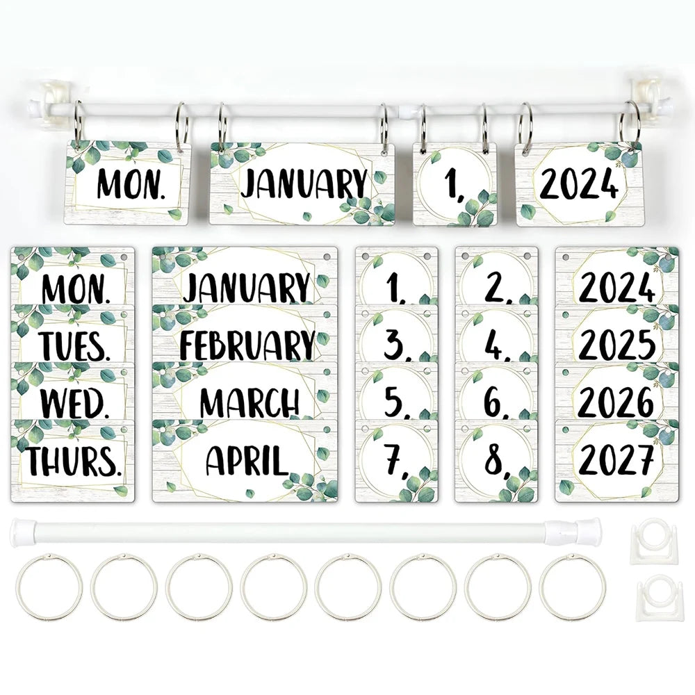 Daintry Flip Calendar — Perpetual Date Display
