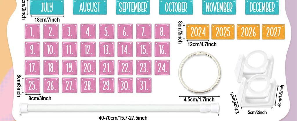 Daintry Flip Calendar — Perpetual Date Display