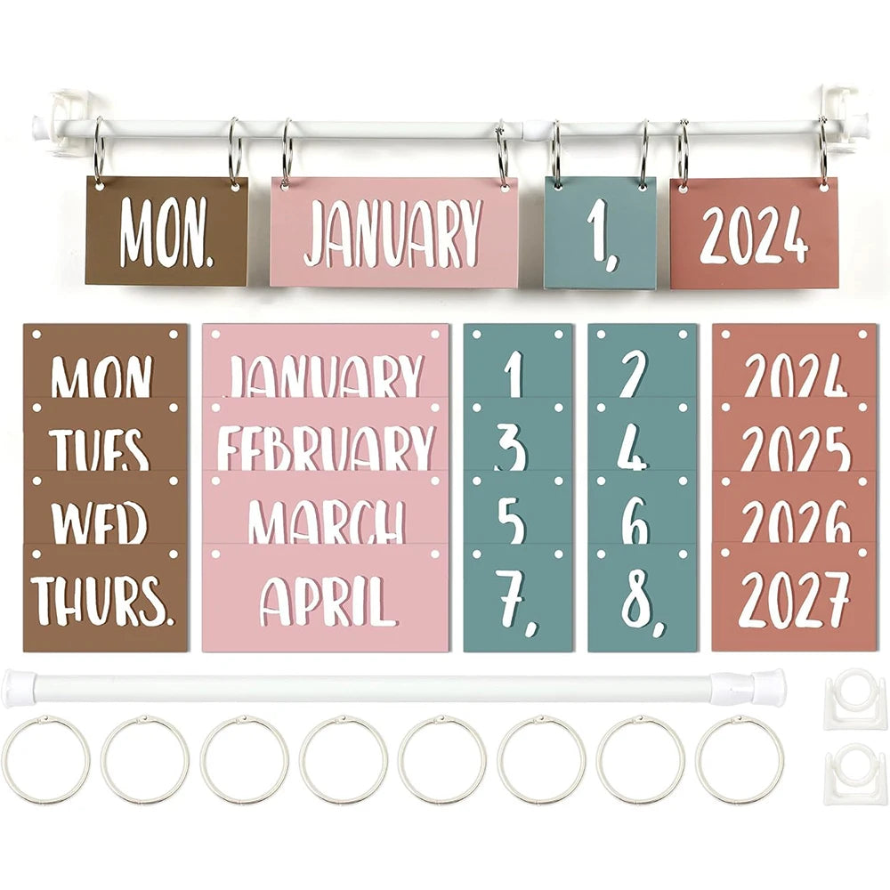 Daintry Flip Calendar — Perpetual Date Display