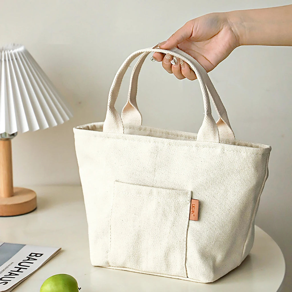 Daintry Canvas Lunch Tote — Insulated
