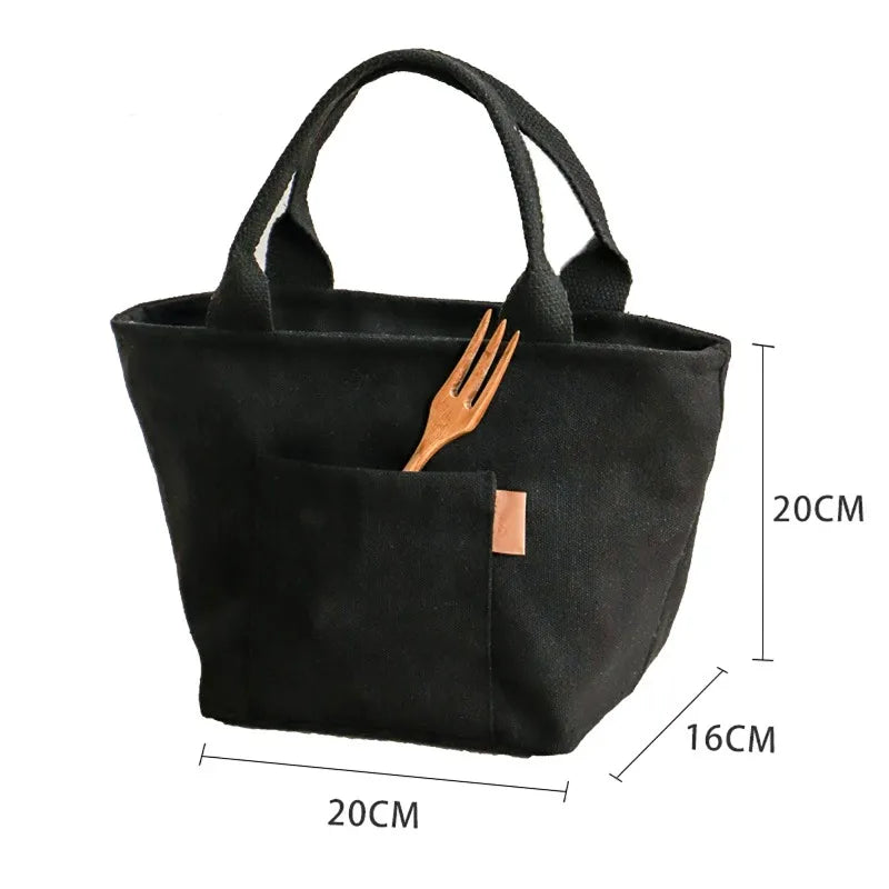 Daintry Canvas Lunch Tote — Insulated