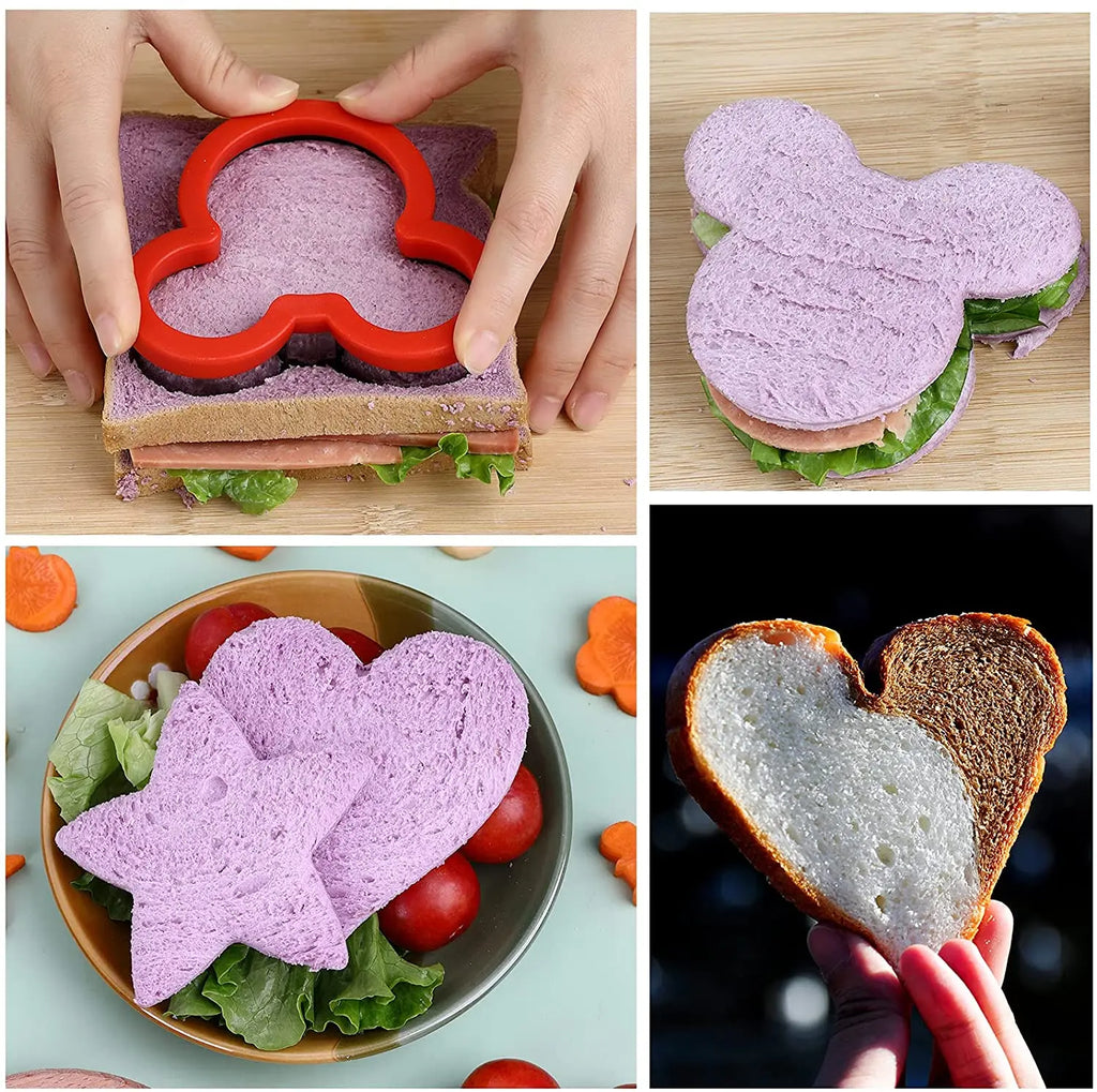 Daintry Lunchbox Cutter Kit — Sandwich + Fruit & Veggie Shapes