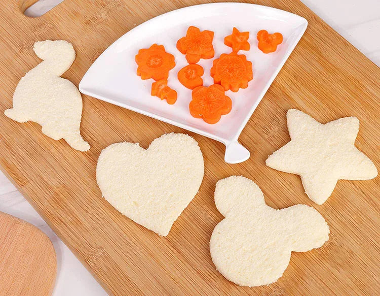 Daintry Lunchbox Cutter Kit — Sandwich + Fruit & Veggie Shapes