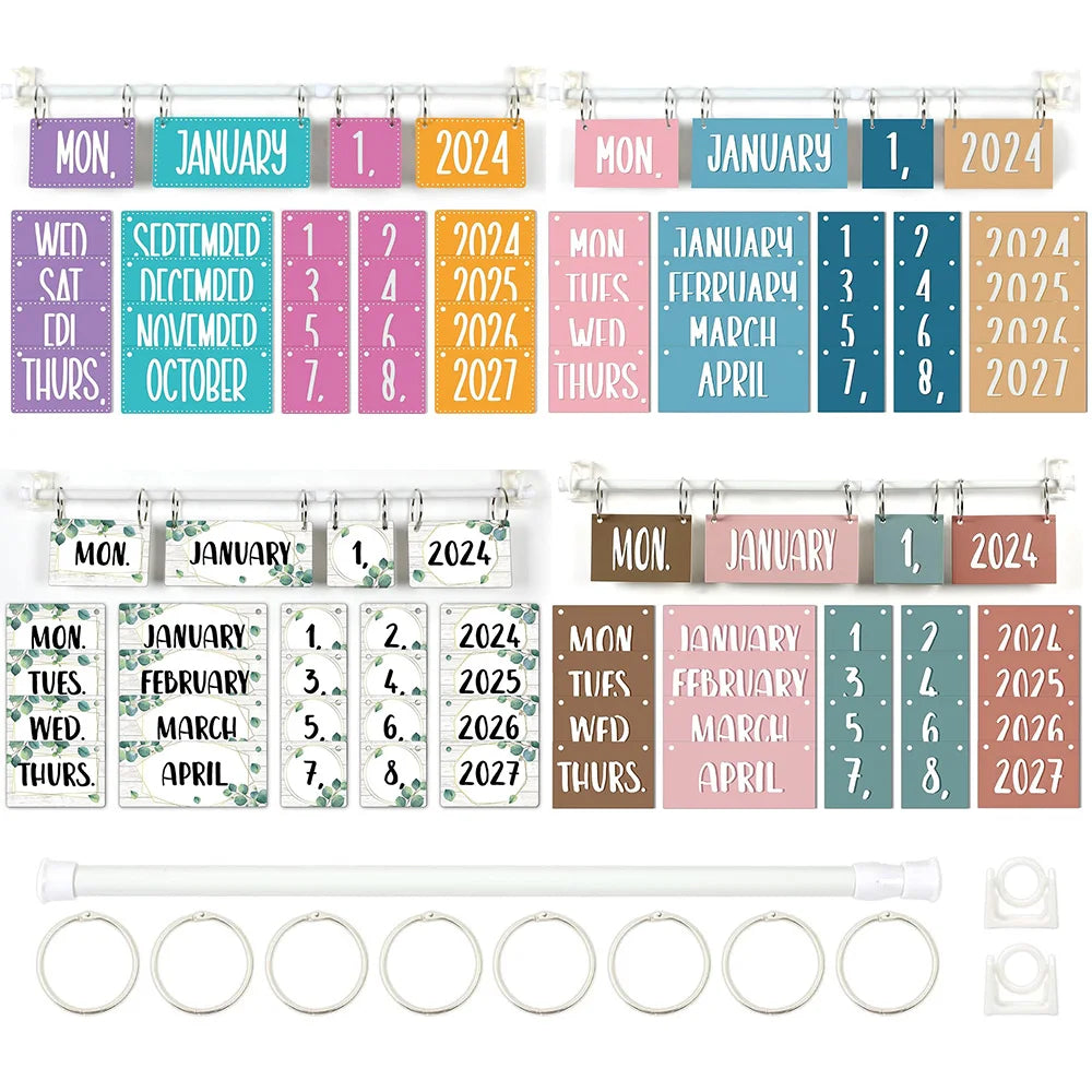 Daintry Flip Calendar — Perpetual Date Display