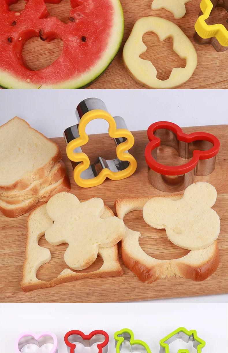 Daintry Lunchbox Cutter Kit — Sandwich + Fruit & Veggie Shapes