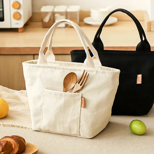 Daintry Canvas Lunch Tote — Insulated