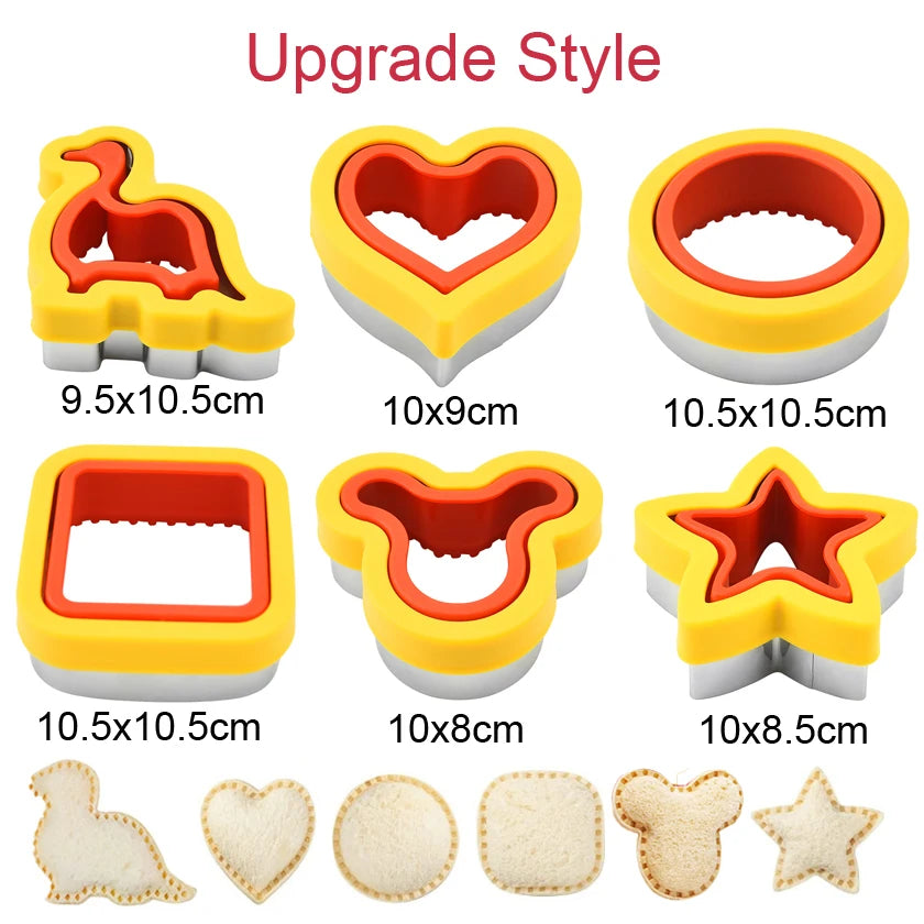 Daintry Lunchbox Cutter Kit — Sandwich + Fruit & Veggie Shapes