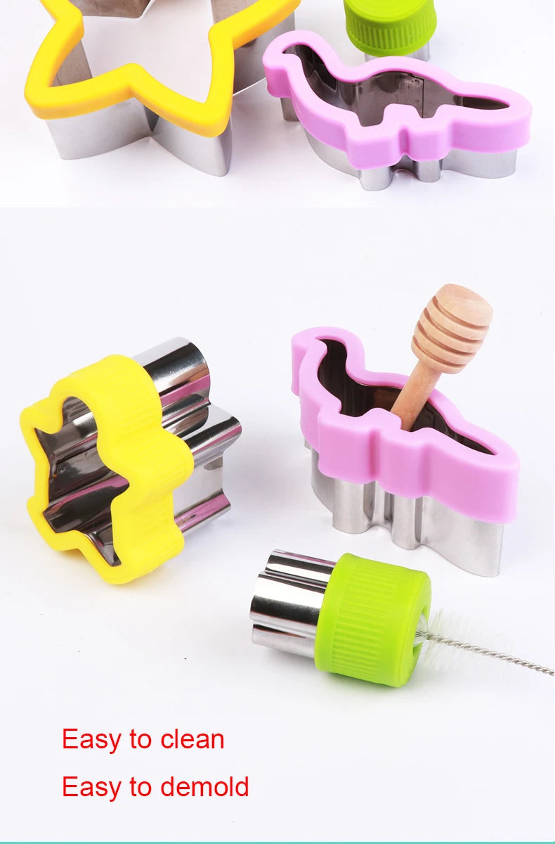 Daintry Lunchbox Cutter Kit — Sandwich + Fruit & Veggie Shapes