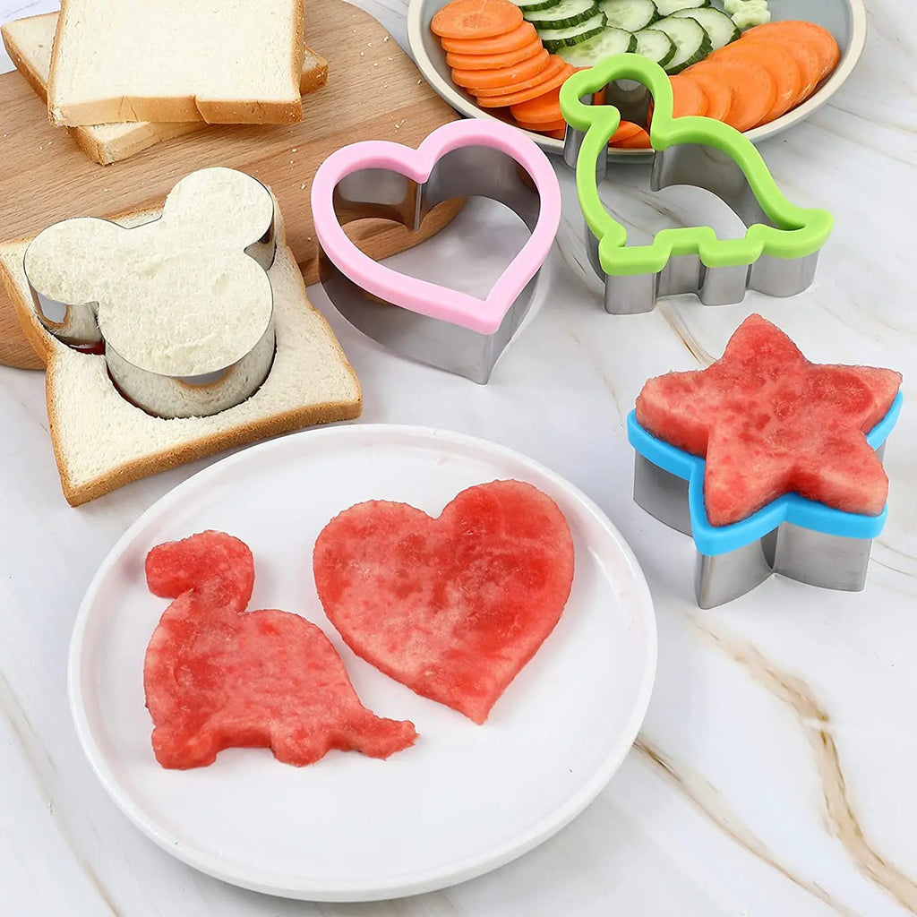 Daintry Lunchbox Cutter Kit — Sandwich + Fruit & Veggie Shapes