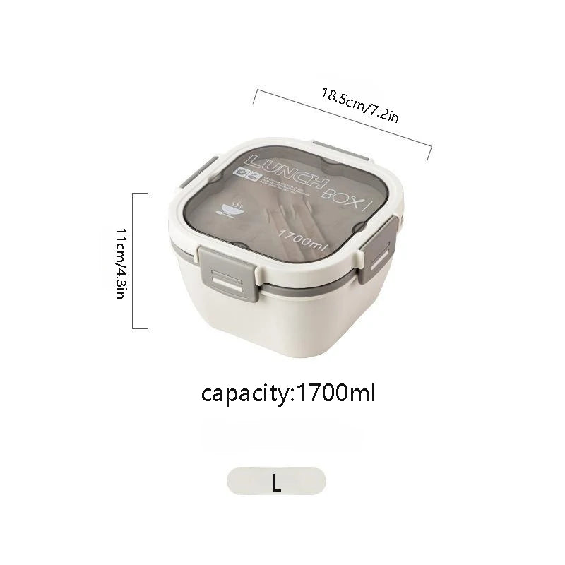 Daintry Salad-to-Go Bowl — 50oz with Sauce Cup & Utensils