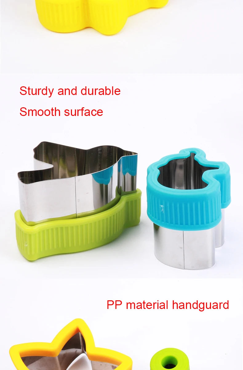 Daintry Lunchbox Cutter Kit — Sandwich + Fruit & Veggie Shapes